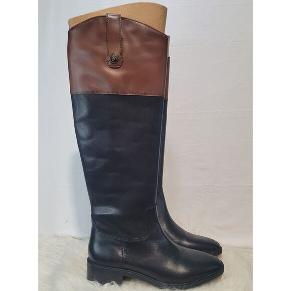 Sam Edelman Drina Snip-Toe Riding Boots Women's Size 7.5M New - Picture 1 of 6